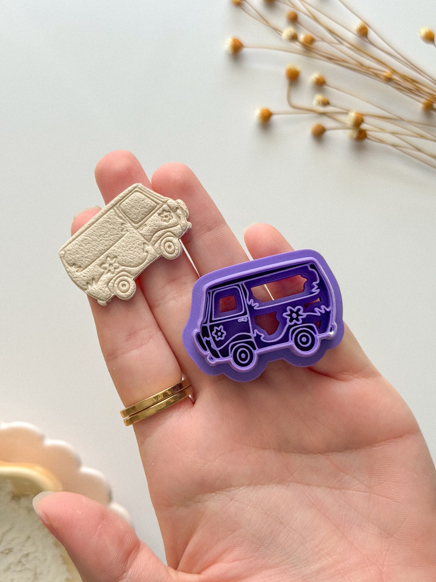 MYSTERY MACHINE, CLAY CUTTER, INDIVIDUAL OR MIRRORED SET