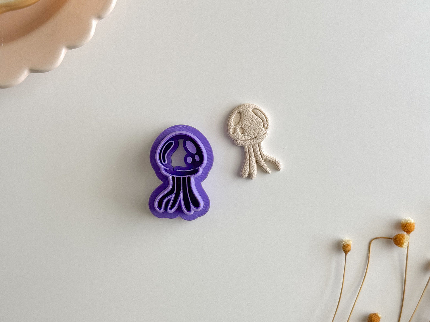 JELLY FISH FROM SPONGE BOB, CLAY CUTTER