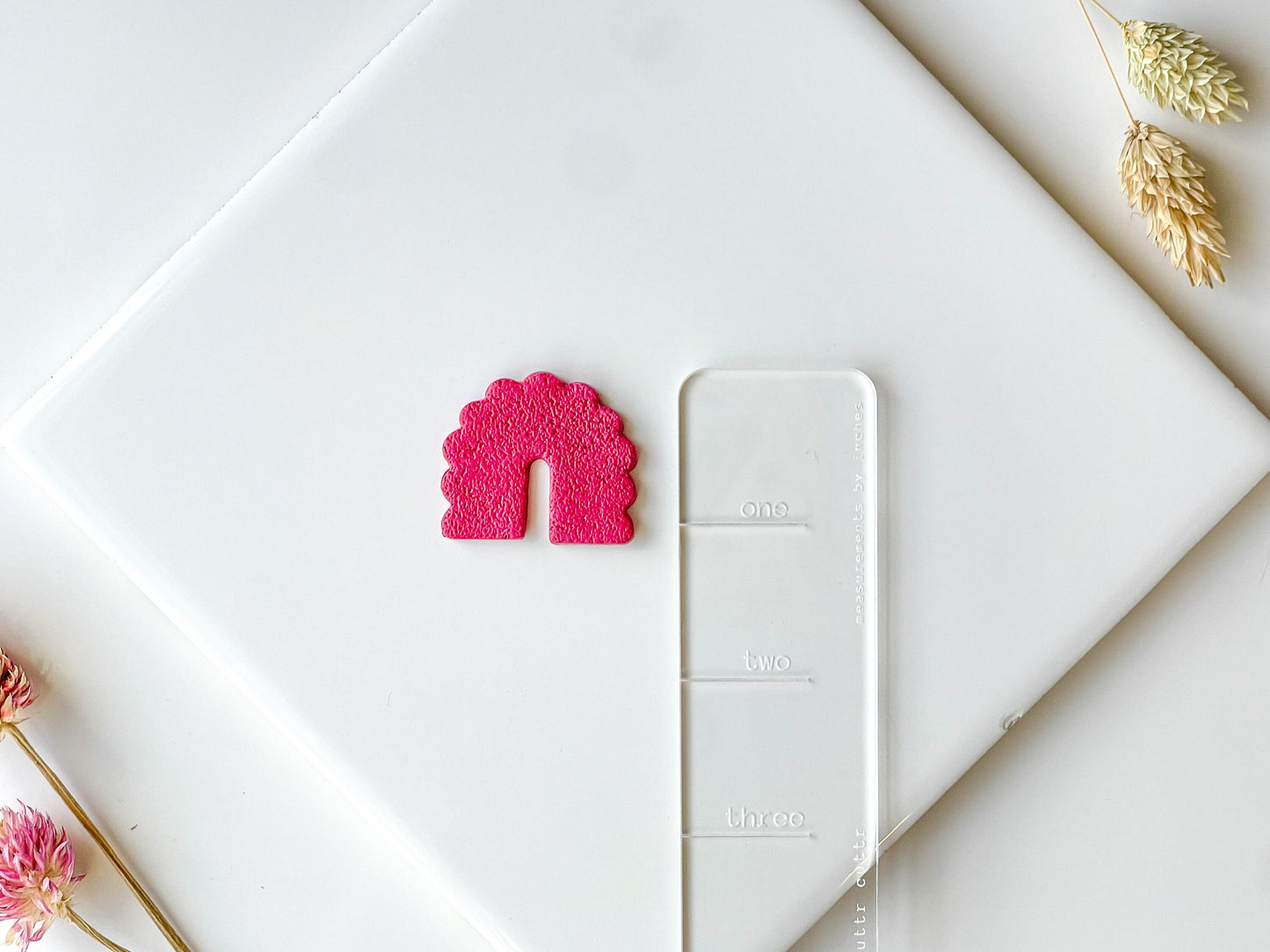 ORGANIC NO 12, 1.25 in, Funky Polymer Clay Cutter, Organic Shape
