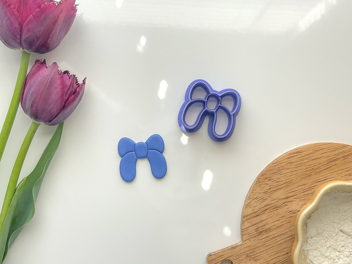 Bow Arch Clay Cutter, Polymer Clay Cutter, Basic and Everyday Clay Cutters