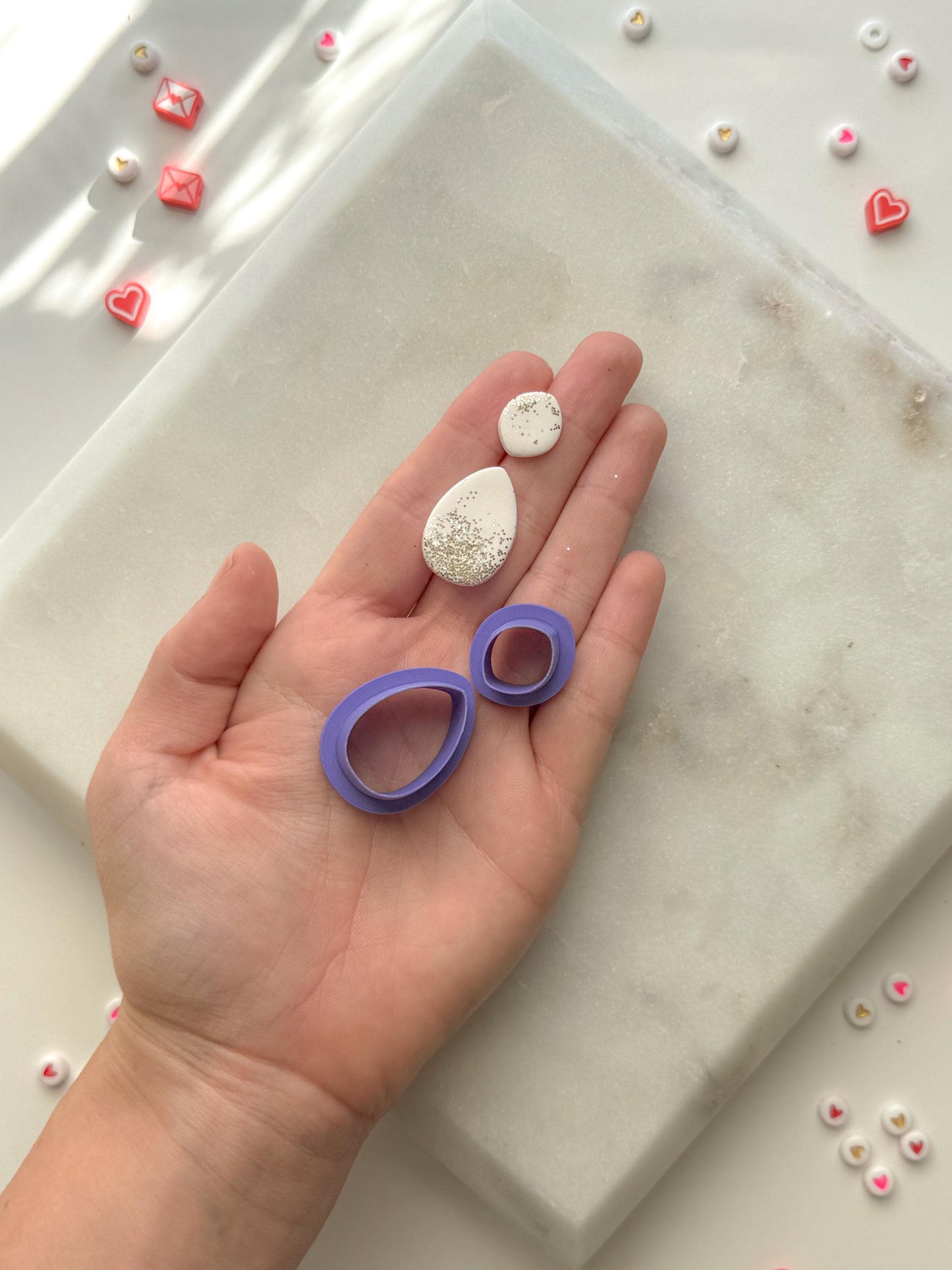 2025 New Years Clay Cutters, Purchase Individually or as a Set, Polymer Clay Cutter, New Years Clay Cutters