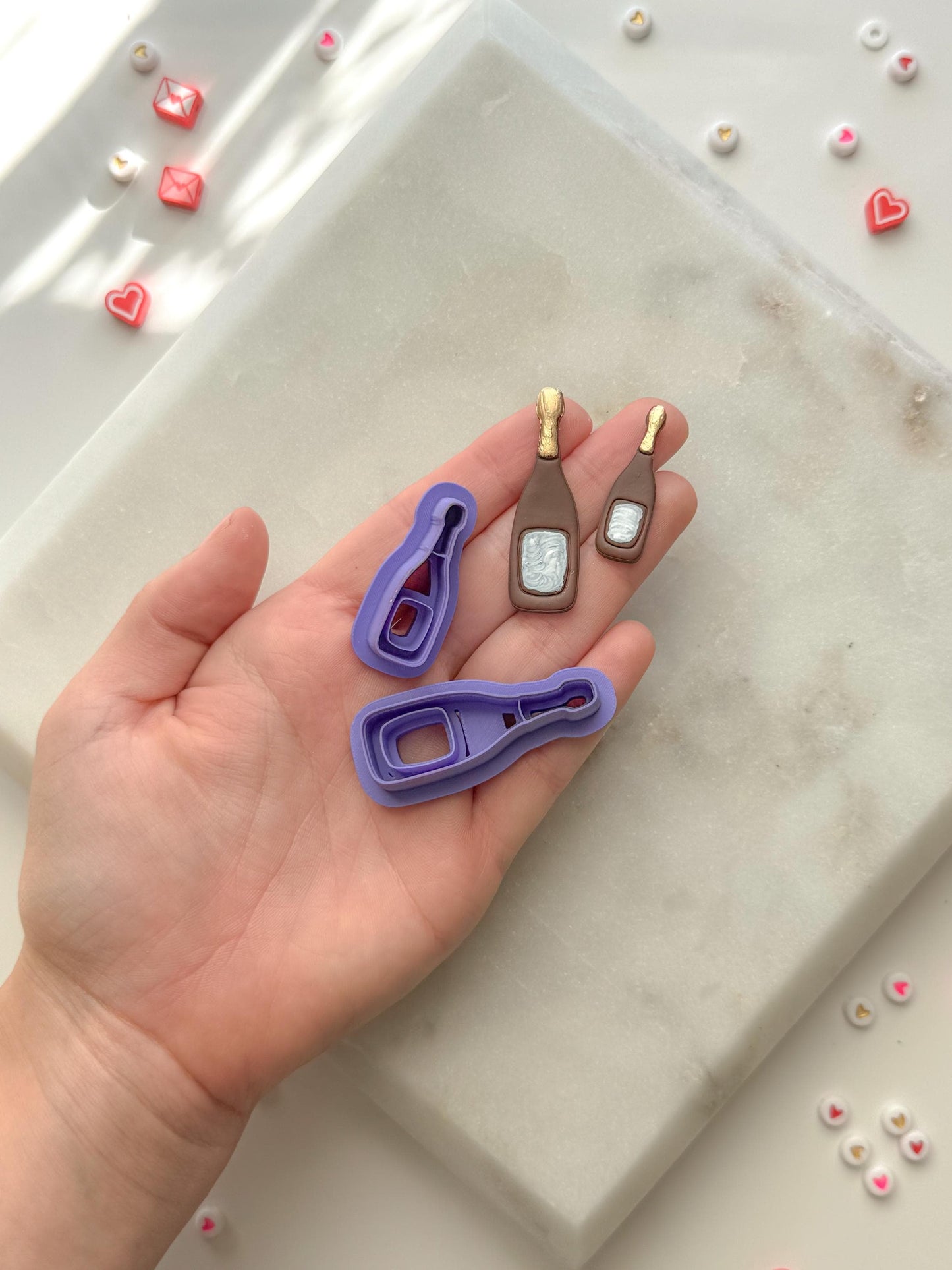 2025 New Years Clay Cutters, Purchase Individually or as a Set, Polymer Clay Cutter, New Years Clay Cutters