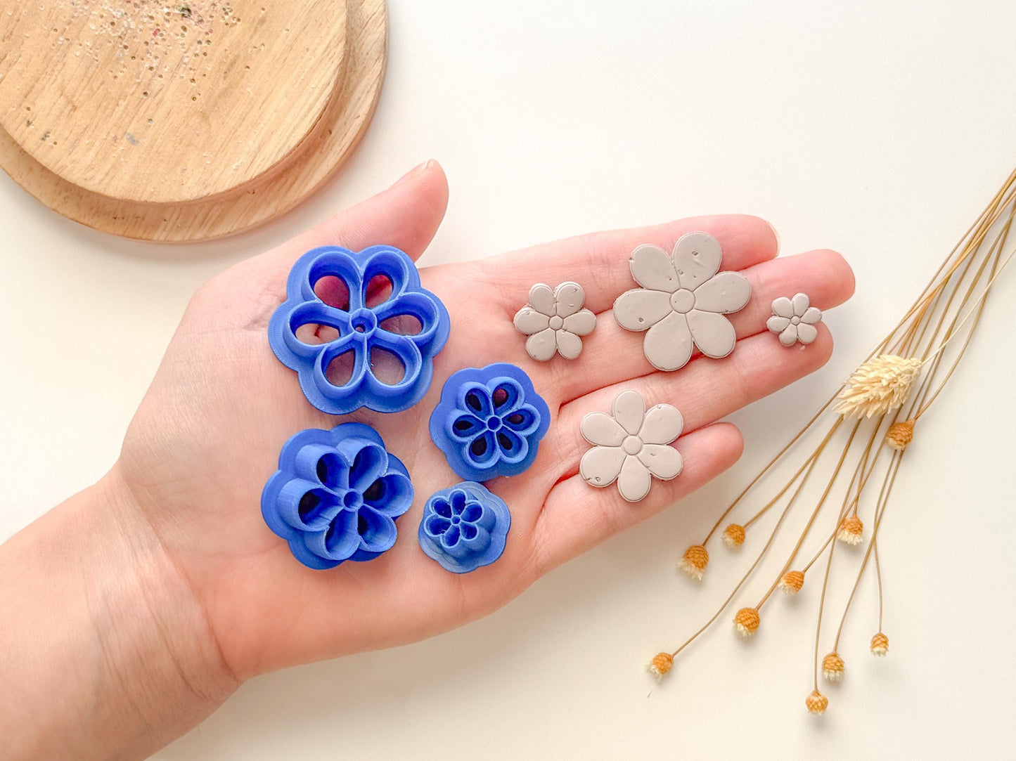 Spring Daisy Clay Cutter | Polymer Clay Cutter | Four Size Options | Spring Cutters | Summer Cutters | Floral Clay Cutter