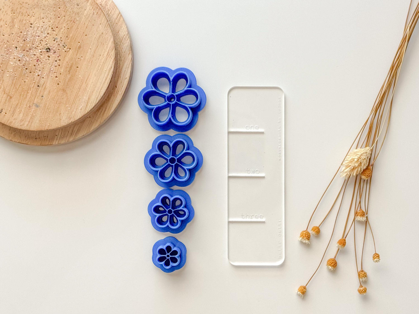 Spring Daisy Clay Cutter | Polymer Clay Cutter | Four Size Options | Spring Cutters | Summer Cutters | Floral Clay Cutter