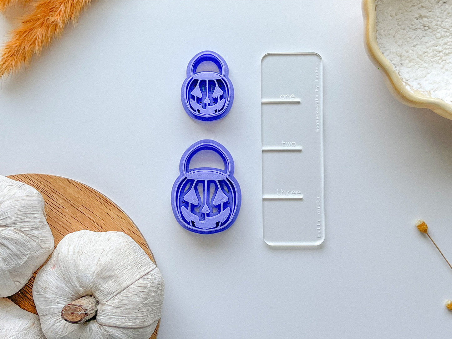 Trick or Treat Polymer Clay Cutter