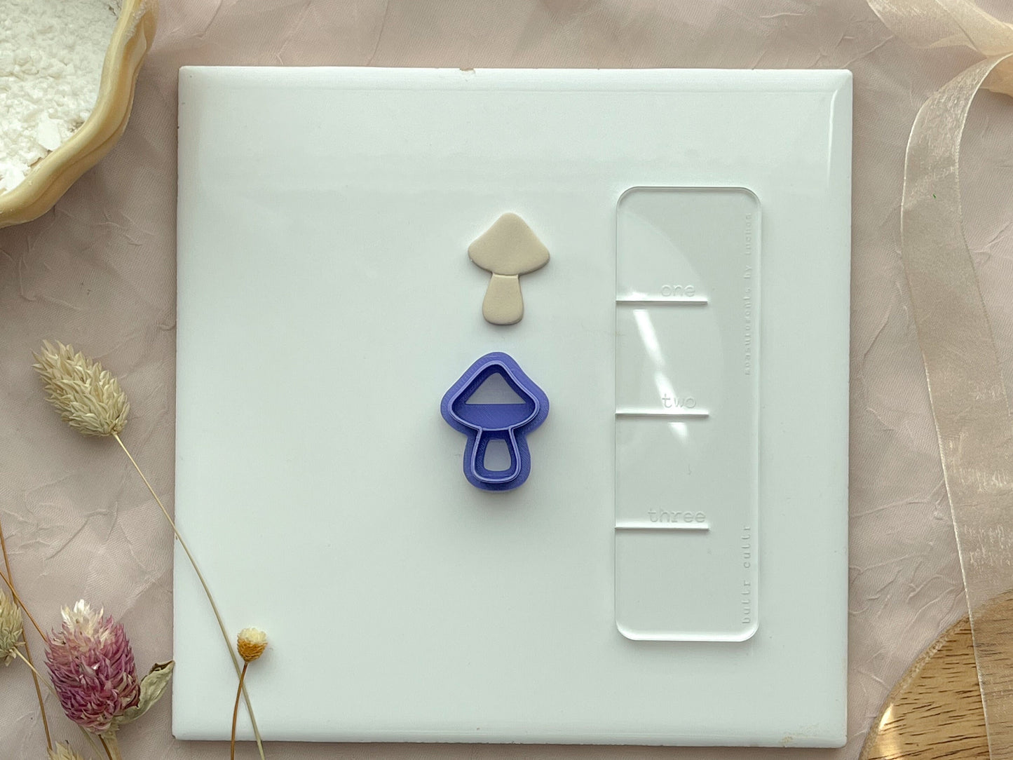 Groovy Mushroom Clay Cutter