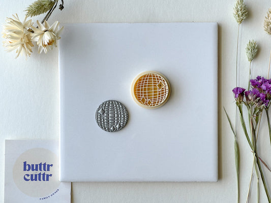 Mirrorball Clay Cutter, Tswift Clay Cutter Collection, Disco ball Clay Cutter, Polymer Clay Cutter, Clay Cutter