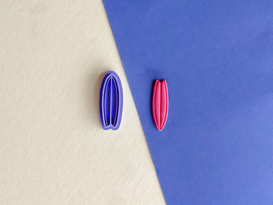 Surfboard clay cutter, Beach clay cutter, Polymer clay cutter, Ocean clay cutter, Summer Clay cutter