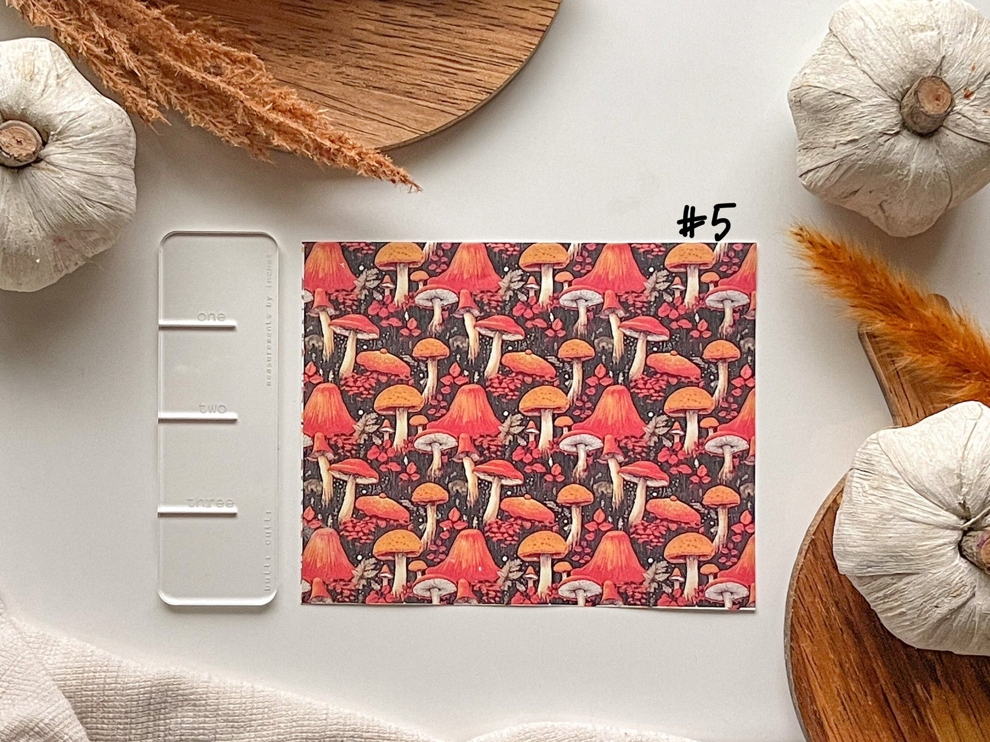 Assorted Fall Clay Transfer Sheet, 4x5 inches, Purchase individualy or in a bundle, Polymer Clay Transfer Paper, polymer clay pattern