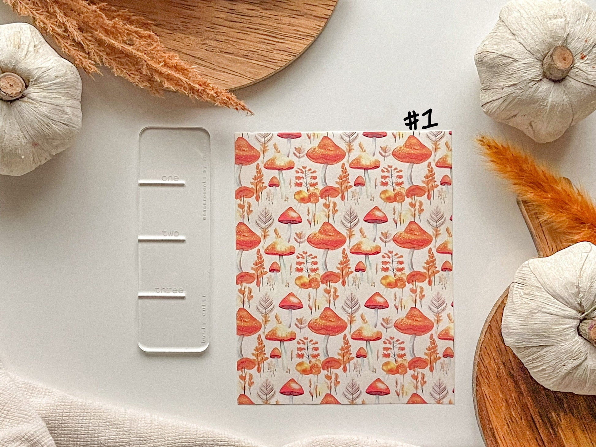 Assorted Fall Clay Transfer Sheet, 4x5 inches, Purchase individualy or in a bundle, Polymer Clay Transfer Paper, polymer clay pattern