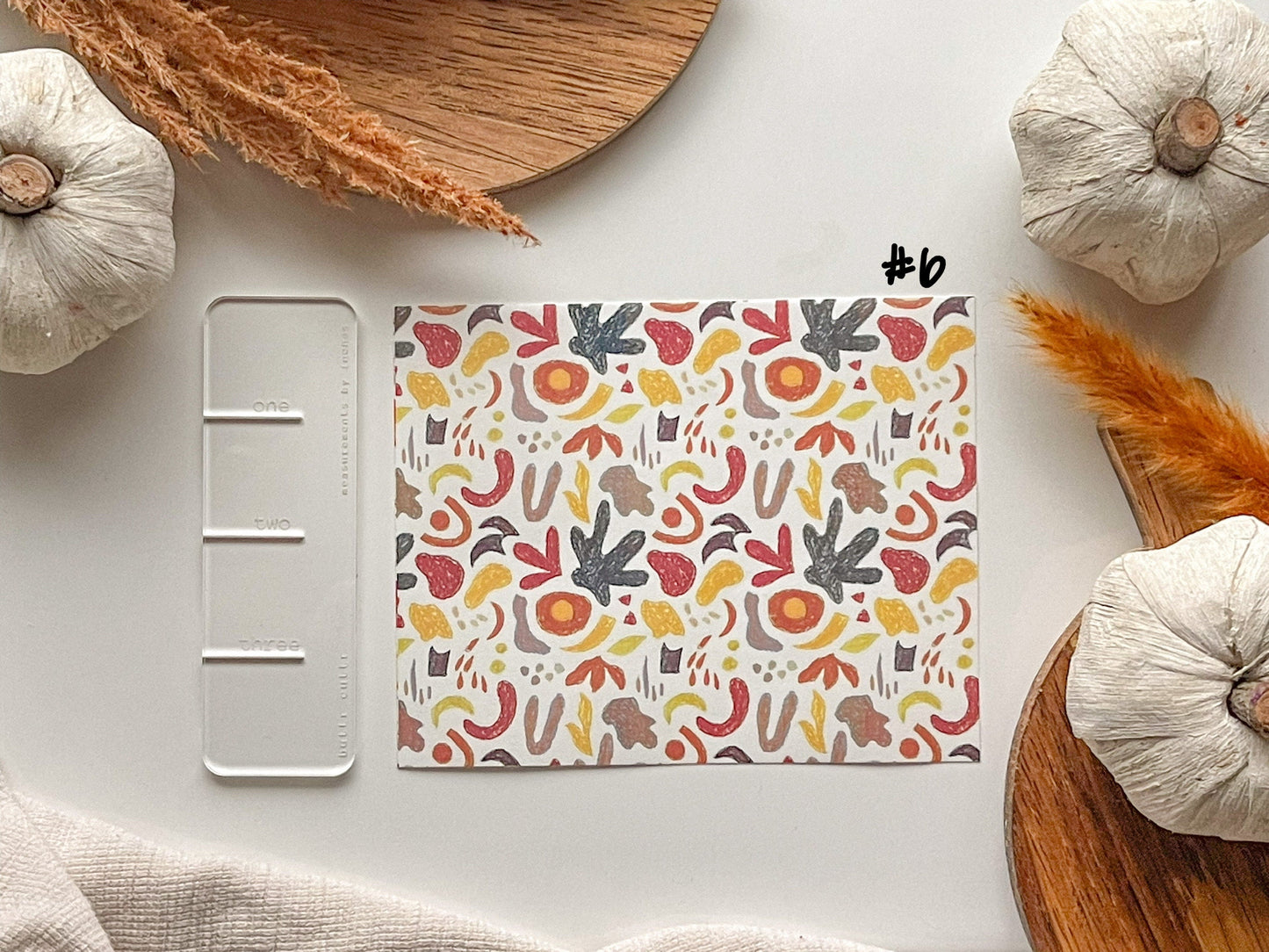Assorted Fall Clay Transfer Sheet, 4x5 inches, Purchase individualy or in a bundle, Polymer Clay Transfer Paper, polymer clay pattern
