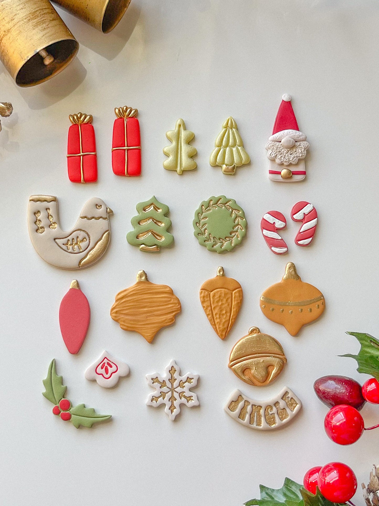 DANGLE SIZE Scandinavian Christmas Bundle Clay Cutters, 75 dollar value for only 60 DOLLARS!