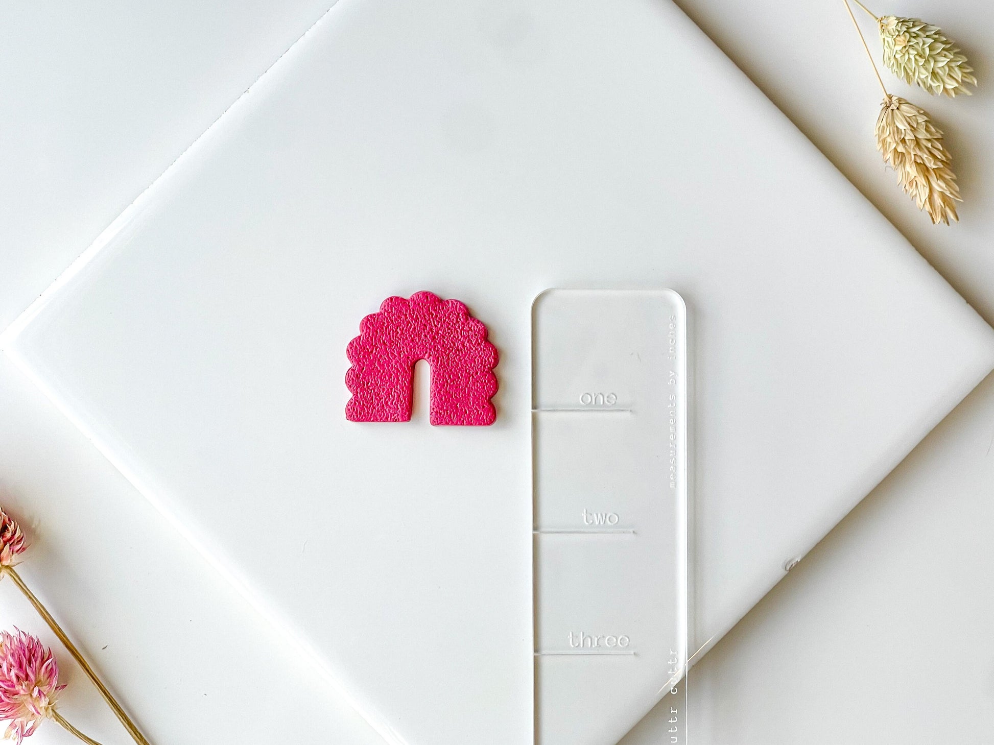 ORGANIC NO 12, 1.25 in, Funky Polymer Clay Cutter, Organic Shape