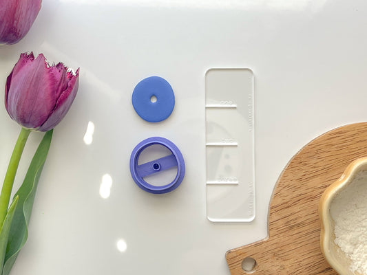 Donut Clay Cutter, Polymer Clay Cutter, Basic and Everyday Clay Cutters