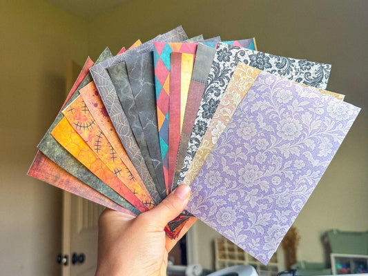Spooky Victorian Polymer Clay Transfer Sheets | Gothic, Grunge, Halloween Clay Art Decals | Choose Style or Full Bundle