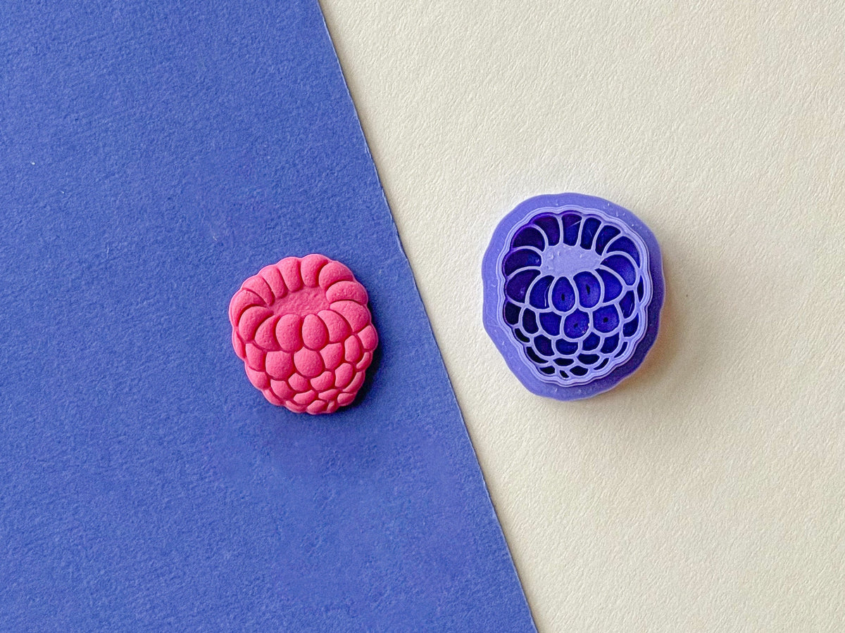 Woodcut Raspberry Raspberry Clay Cutter – Buttr Cuttr
