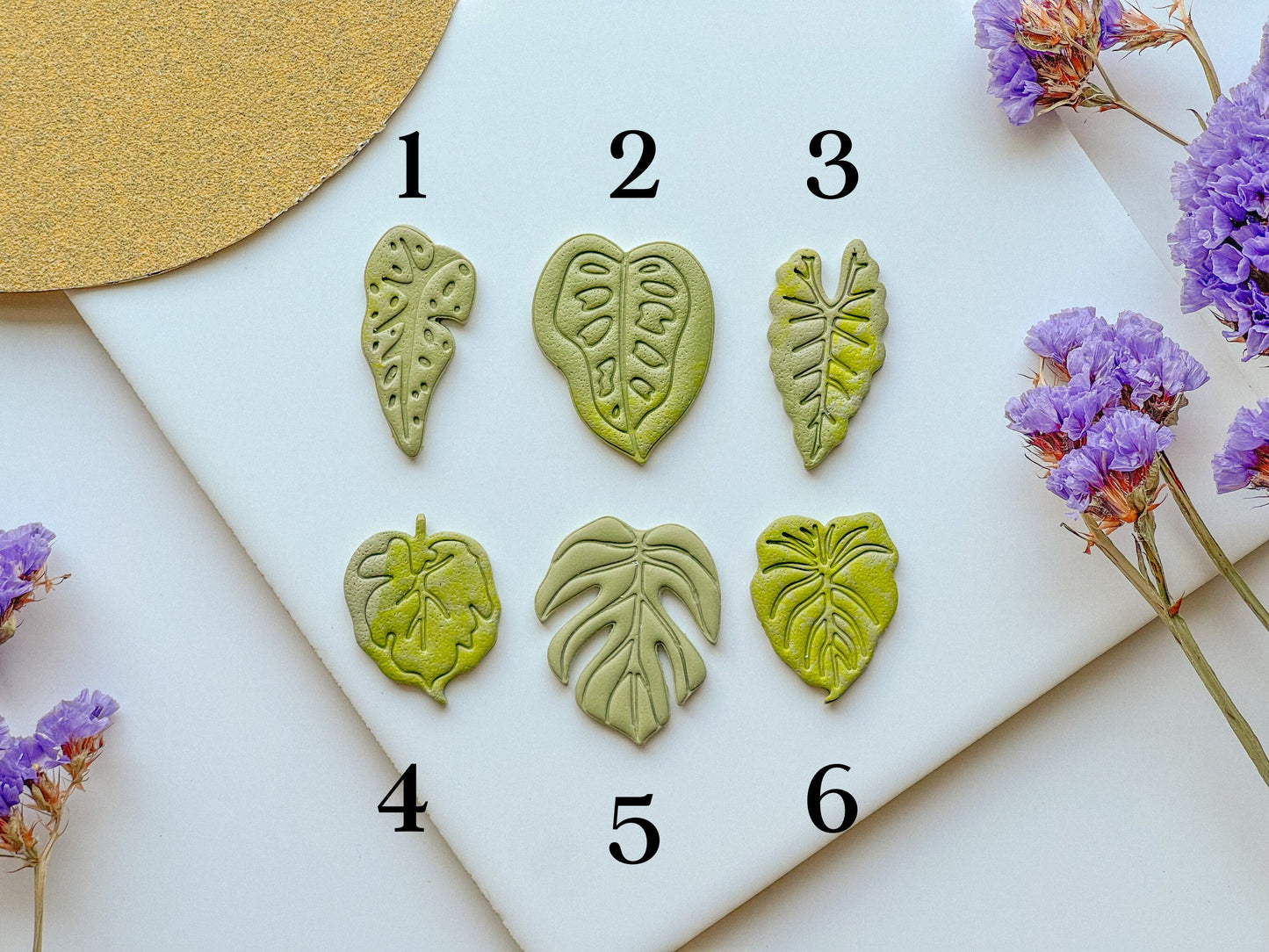 Plant Leaf Clay Cutters