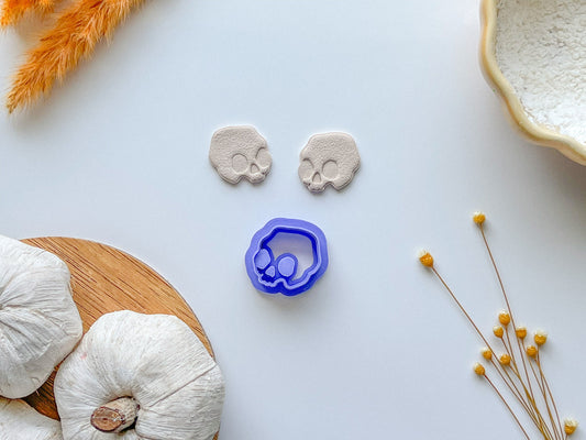 Organic Skull clay cutter