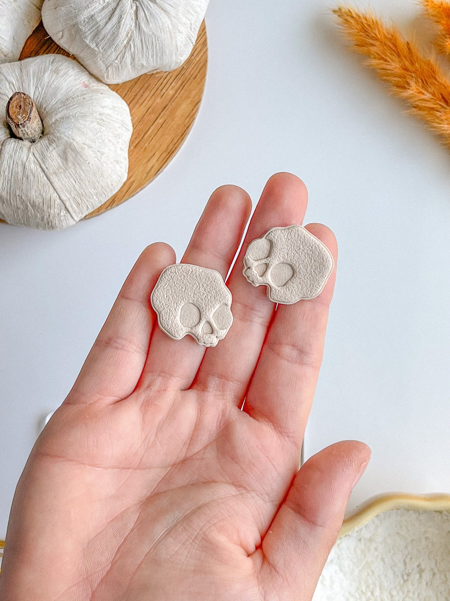 Organic Skull clay cutter